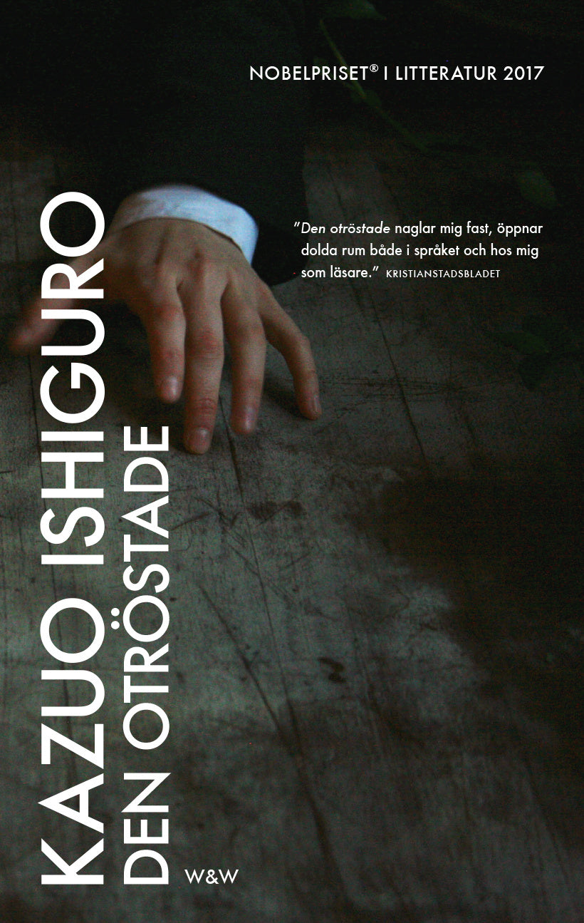 Valokuva kirjasta Kazuo Ishiguro Den otröstade, kuuluu tuoteryhmään Ruots kaunokirjat.