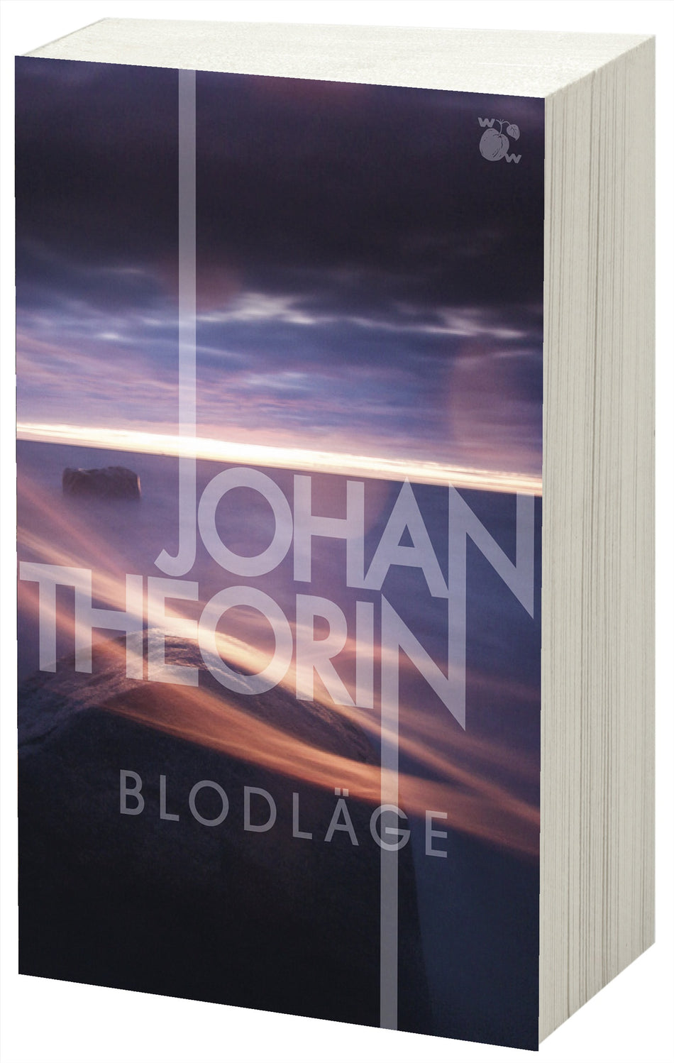 Valokuva kirjasta Johan Theorin Blodläge, kuuluu tuoteryhmään Ruots kaunokirjat.