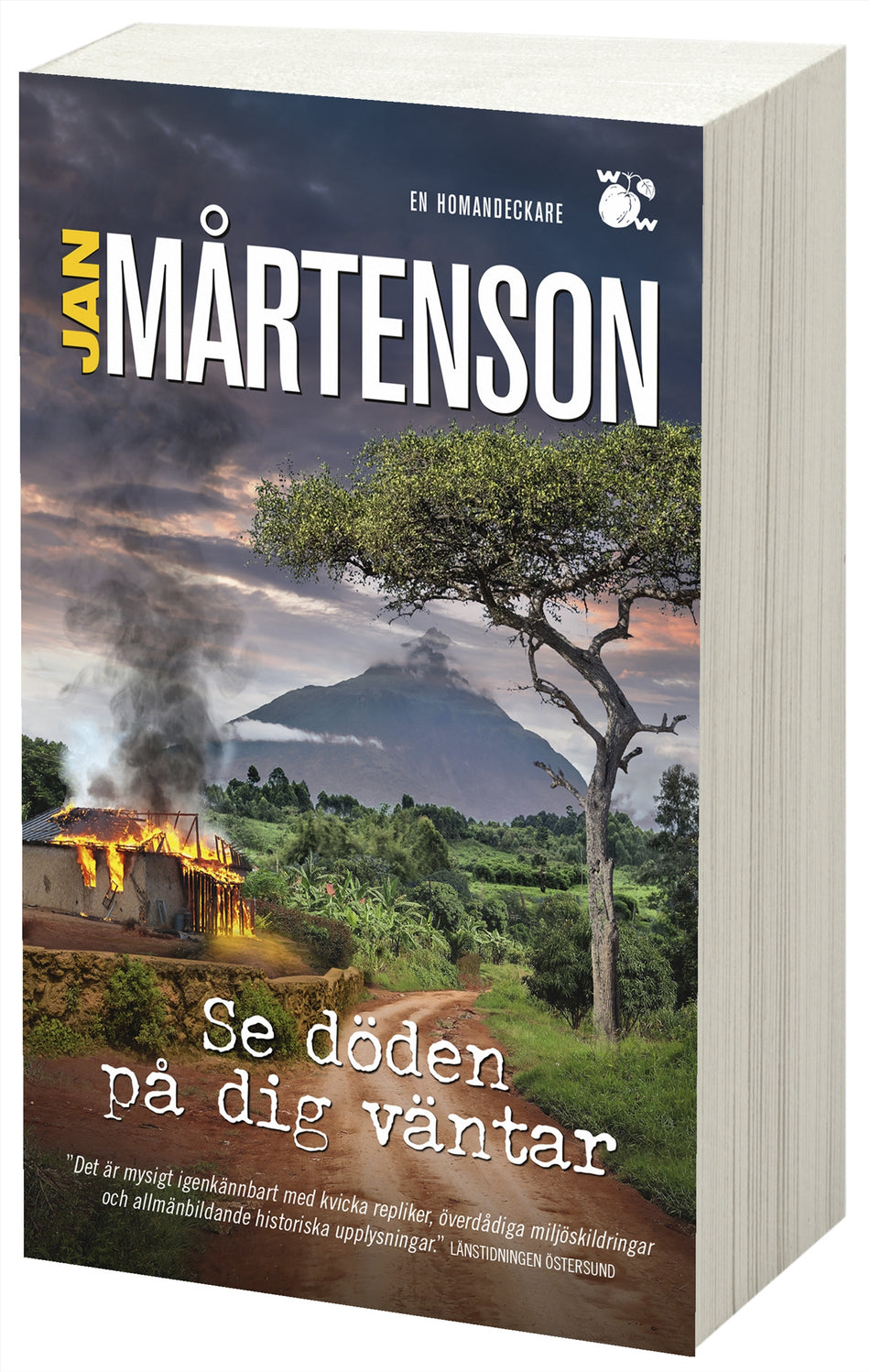 Valokuva kirjasta Jan Mårtenson Se döden på dig väntar, kuuluu tuoteryhmään Ruotsalaiset pokkarit.