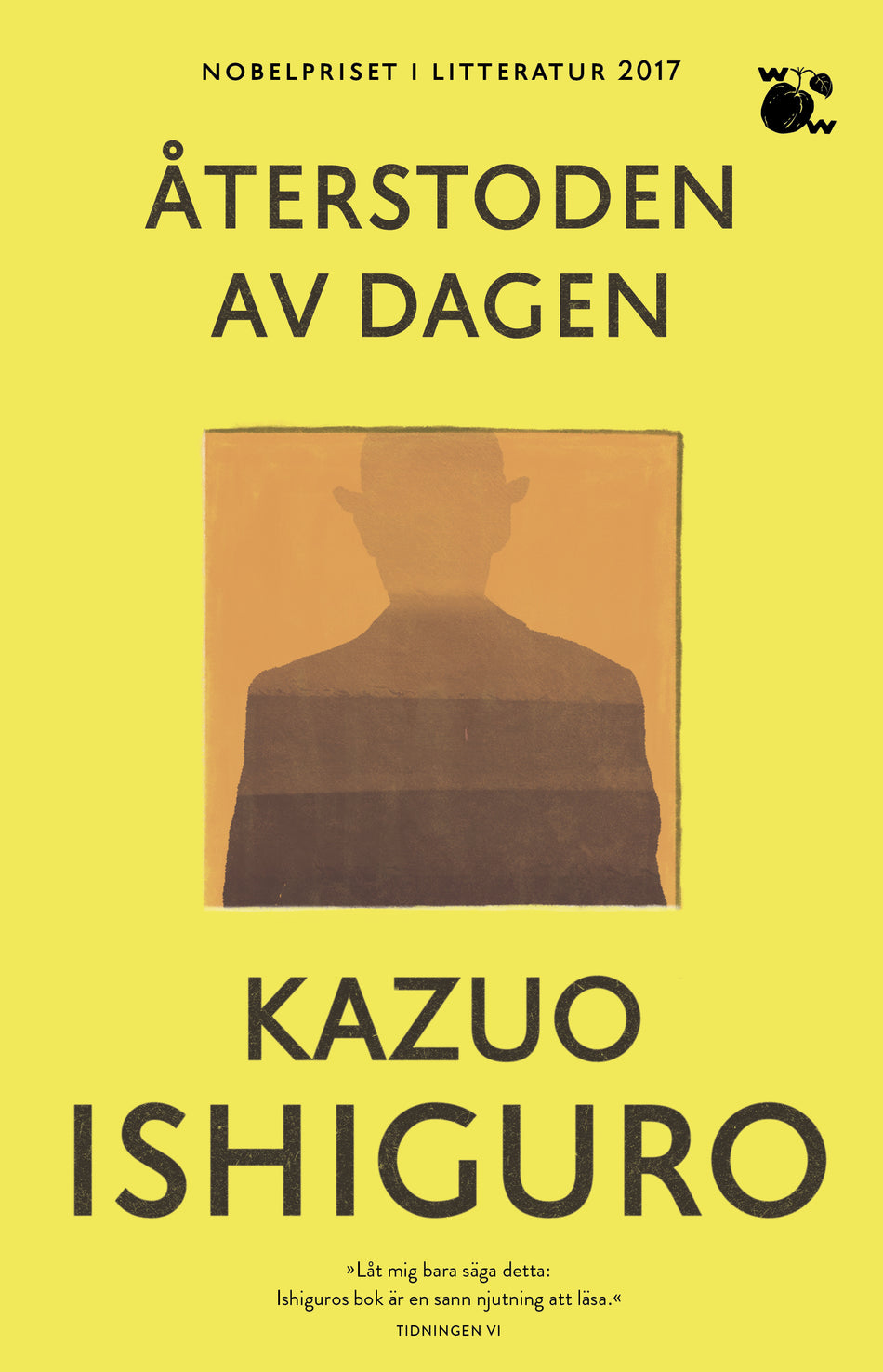 Valokuva kirjasta Kazuo Ishiguro Återstoden av dagen, kuuluu tuoteryhmään Ruots kaunokirjat.