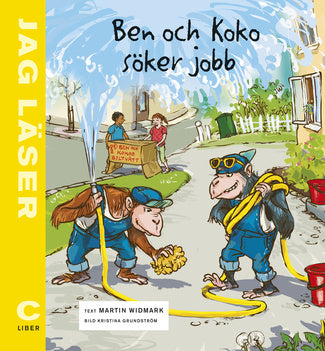 Valokuva kirjasta Martin Widmark Jag läser C Ben och Koko söker jobb, kuuluu tuoteryhmään Ruots lapset nuoret ja sarjakuvat.