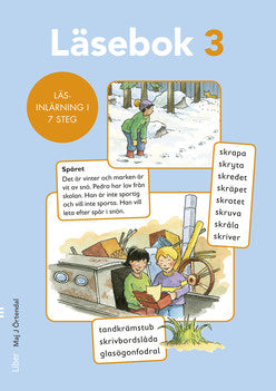 Valokuva kirjasta Maj J Örtendal Läsinlärning i 7 steg Läsebok 3, kuuluu tuoteryhmään Ruots muu tieto.