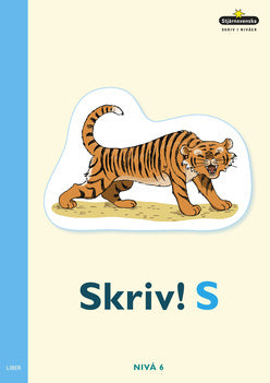 Valokuva kirjasta Catarina Heringslack Skriv i nivåer S Häfte 6, kuuluu tuoteryhmään Ruots lapset nuoret ja sarjakuvat.