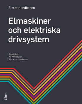 Valokuva kirjasta Alf Alfredsson / Karl Axel Jacobsson Elkrafthandboken. Elmaskiner, kuuluu tuoteryhmään Ruots muu tieto.