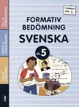 Valokuva kirjasta  Tummen upp! Svenska Formativ bedömning åk 5, kuuluu tuoteryhmään Ruots lapset nuoret ja sarjakuvat.