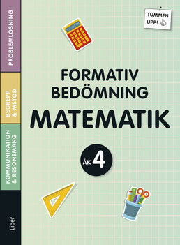 Valokuva kirjasta  Tummen upp! Matematik Formativ bedömning åk 4, kuuluu tuoteryhmään Ruots lapset nuoret ja sarjakuvat.