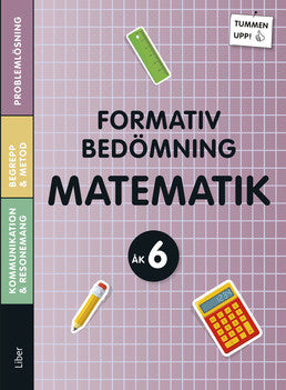 Valokuva kirjasta  Tummen upp! Matematik Formativ bedömning åk 6, kuuluu tuoteryhmään Ruots lapset nuoret ja sarjakuvat.
