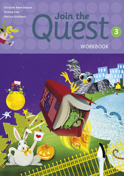 Valokuva kirjasta Christine Røen Hansen / Tormod Lien / Patricia Pritchard Join the Quest åk 3 Workbook, kuuluu tuoteryhmään Ruots lapset nuoret ja sarjakuvat.