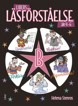 Valokuva kirjasta Helena Stenros Libers Läsförståelse B, kuuluu tuoteryhmään Ruots lapset nuoret ja sarjakuvat.