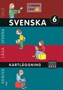 Valokuva kirjasta  Tummen upp! Svenska kartläggning åk 6, kuuluu tuoteryhmään Ruots lapset nuoret ja sarjakuvat.