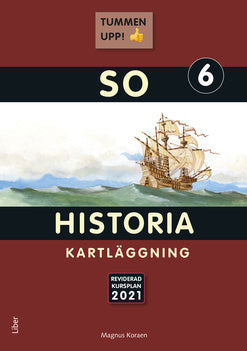 Valokuva kirjasta Magnus Koraen Tummen upp! SO Historia kartläggning åk 6, kuuluu tuoteryhmään Ruots lapset nuoret ja sarjakuvat.