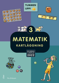 Valokuva kirjasta Pia Eriksson Tummen upp! Matematik kartläggning åk 3, kuuluu tuoteryhmään Ruots lapset nuoret ja sarjakuvat.