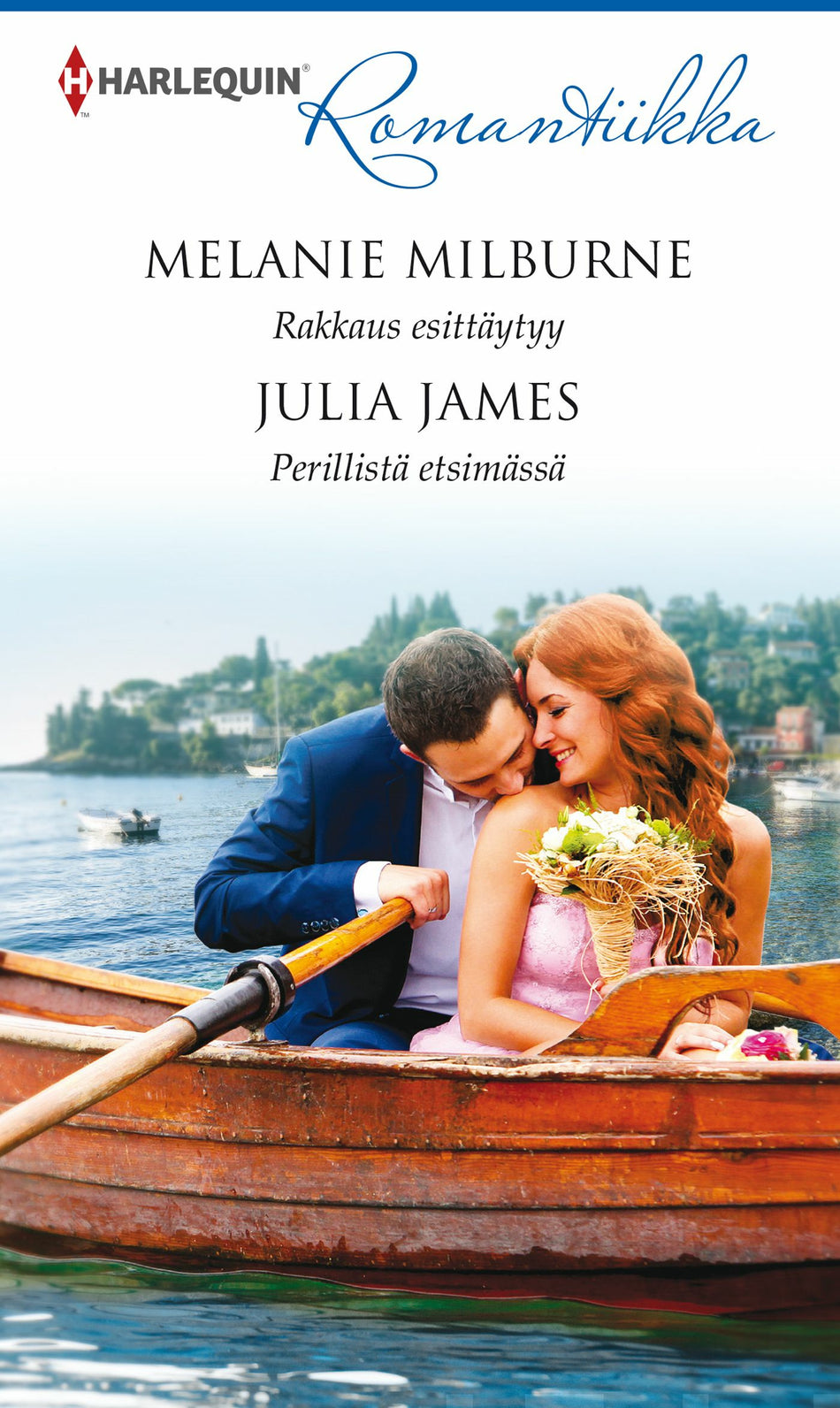 Valokuva kirjasta Melanie Milburne / Julia James Rakkaus esittäytyy / Perillistä etsimässä, kuuluu tuoteryhmään E-kirjat kauno.