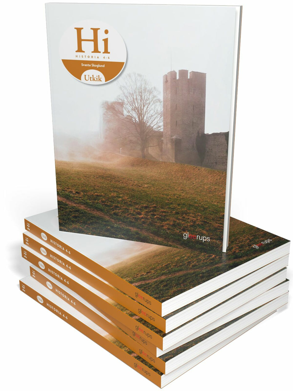Valokuva kirjasta Svante Skoglund Utkik 4-6 Historia, 2:a upplagan, 10 ex, kuuluu tuoteryhmään Ruots lapset nuoret ja sarjakuvat.
