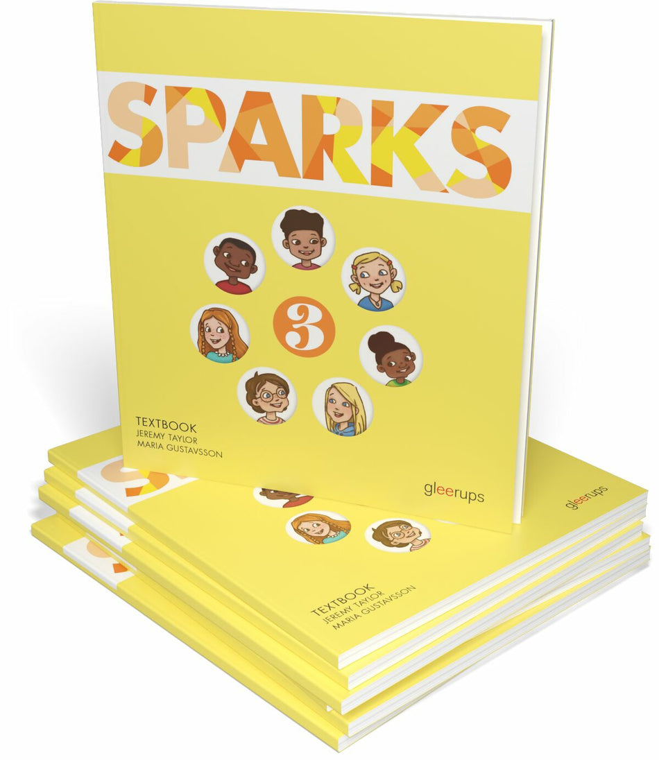 Valokuva kirjasta Jeremy Taylor Sparks 3 Textbook, 25 ex, kuuluu tuoteryhmään Ruots lapset nuoret ja sarjakuvat.