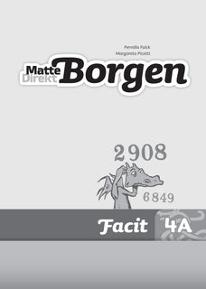 Matte Direkt Borgen Facit 4A (5-pack)