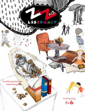 Valokuva kirjasta Pernilla Lundenmark / Anna Modigh ZickZack 6 Läsrummet Textsamling, kuuluu tuoteryhmään Ruots lapset nuoret ja sarjakuvat.