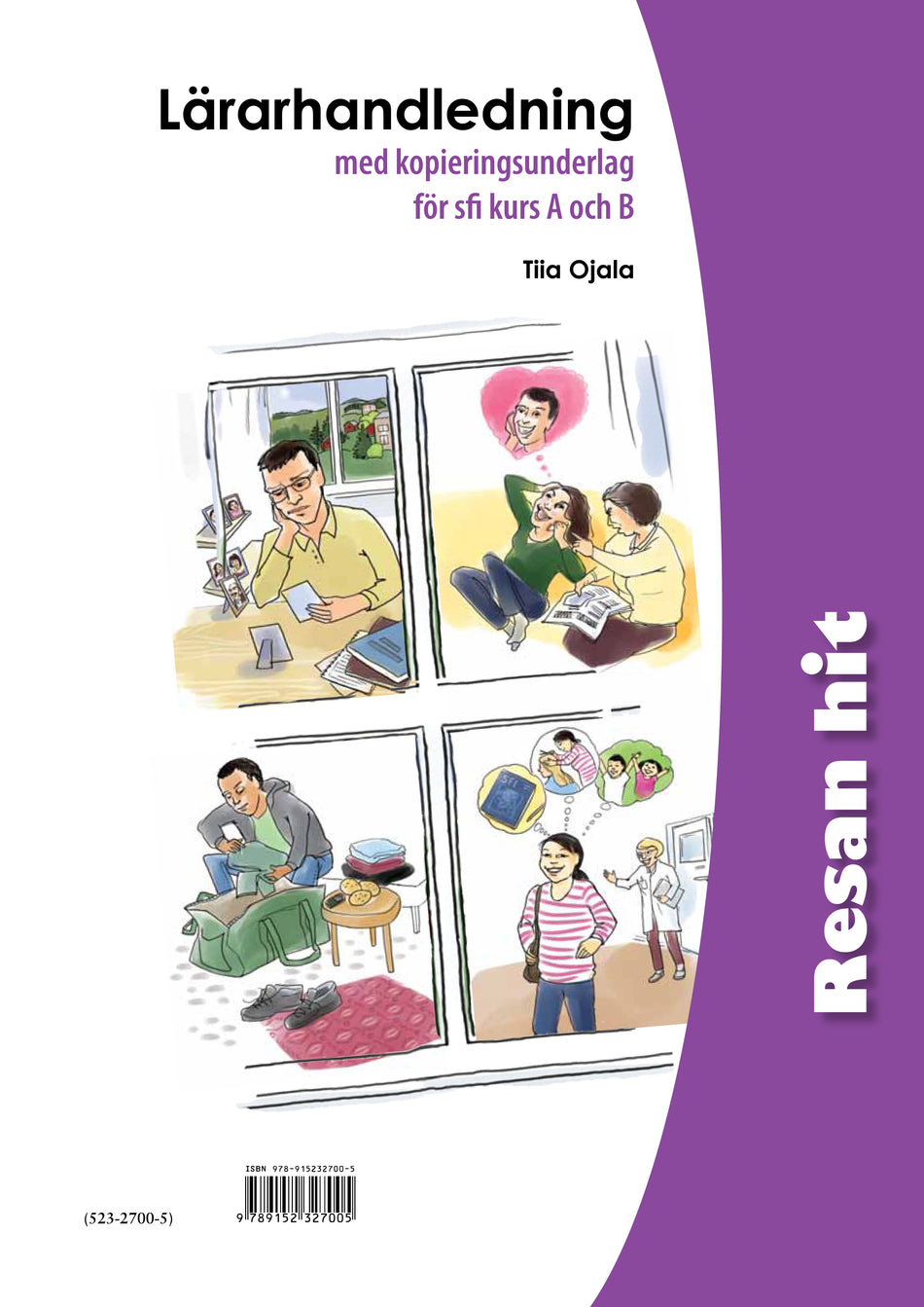 Valokuva kirjasta Tiia Ojala Resan hit Lärarhandledning, kuuluu tuoteryhmään Ruots lapset nuoret ja sarjakuvat.