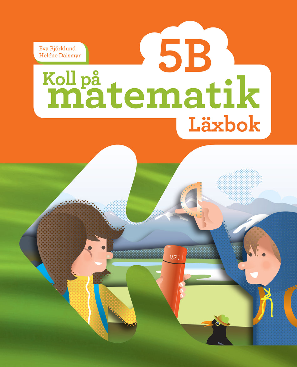 Valokuva kirjasta Eva Björklund / Heléne Dalsmyr Koll på matematik 5B Läxbok, kuuluu tuoteryhmään Ruots lapset nuoret ja sarjakuvat.