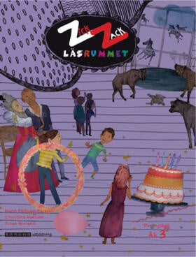 Valokuva kirjasta Karin Fällman-Bajagic / Christina Hansson / Susan Nieland ZickZack 3 Läsrummet Övningsbok, kuuluu tuoteryhmään Ruots lapset nuoret ja sarjakuvat.