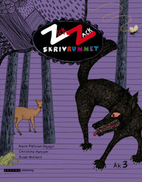 Valokuva kirjasta Karin Fällman-Bajagic / Christina Hansson / Susan Nieland ZickZack 3 Skrivrummet, kuuluu tuoteryhmään Ruots lapset nuoret ja sarjakuvat.