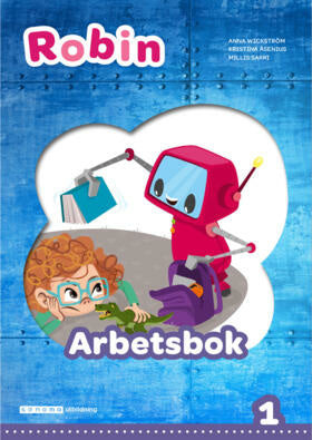 Valokuva kirjasta Anna Wickström / Kristina Åsenius Robin åk 1 Arbetsbok, kuuluu tuoteryhmään Ruots lapset nuoret ja sarjakuvat.