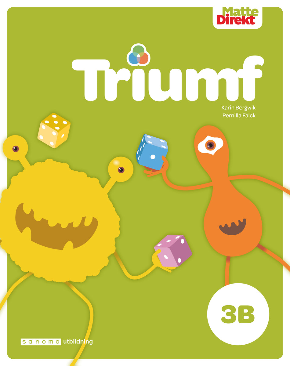 Valokuva kirjasta Karin Bergwik / Pernilla Falck Matte Direkt Triumf 3B Elevbok röd, kuuluu tuoteryhmään Ruots lapset nuoret ja sarjakuvat.