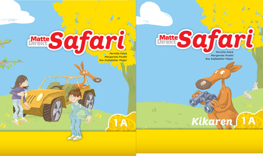 Matte Direkt Safari 1A elevpaket termin, 1 ex Elevbok + 1 ex Kikaren
