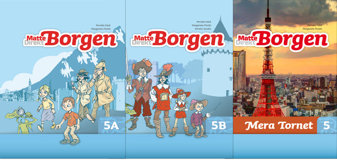 Matte Direkt Borgen 5 (Grundbok A+B, Mera Tornet)