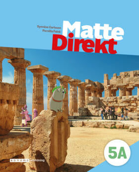 Valokuva kirjasta Synnöve Carlsson / Pernilla Falck Matte Direkt 5A, kuuluu tuoteryhmään Ruots lapset nuoret ja sarjakuvat.