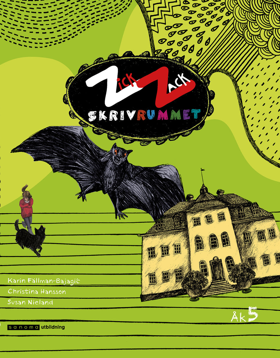 Valokuva kirjasta Karin Fällman-Bajagic / Christina Hansson / Susan Nieland ZickZack 5 Skrivrummet Övningsbok, version 2, kuuluu tuoteryhmään Ruots lapset nuoret ja sarjakuvat.