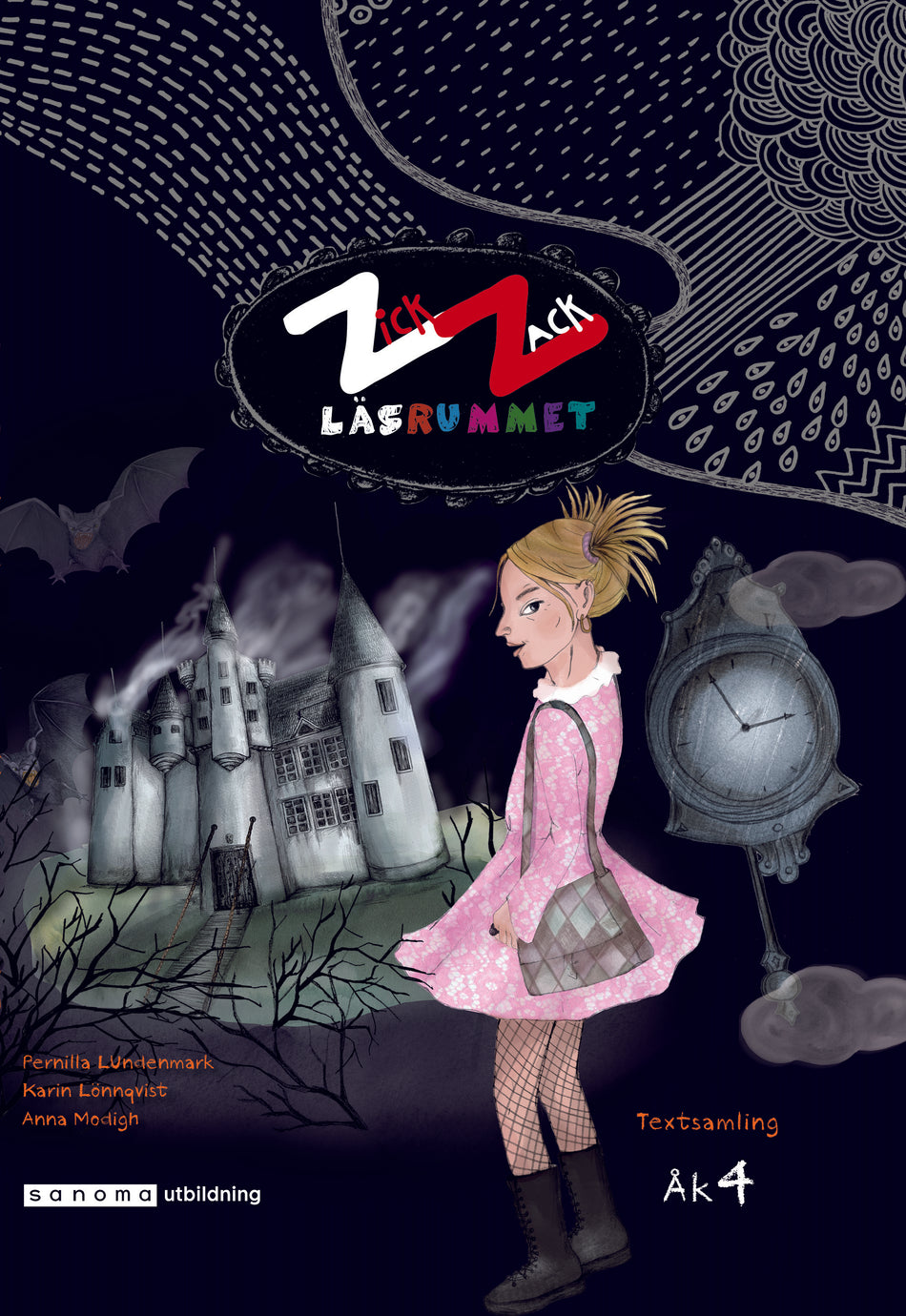 Valokuva kirjasta Pernilla Lundenmark / Anna Modigh / Karin Lönnqvist ZickZack 4 Läsrummet Textsamling, version 2, kuuluu tuoteryhmään Ruots lapset nuoret ja sarjakuvat.