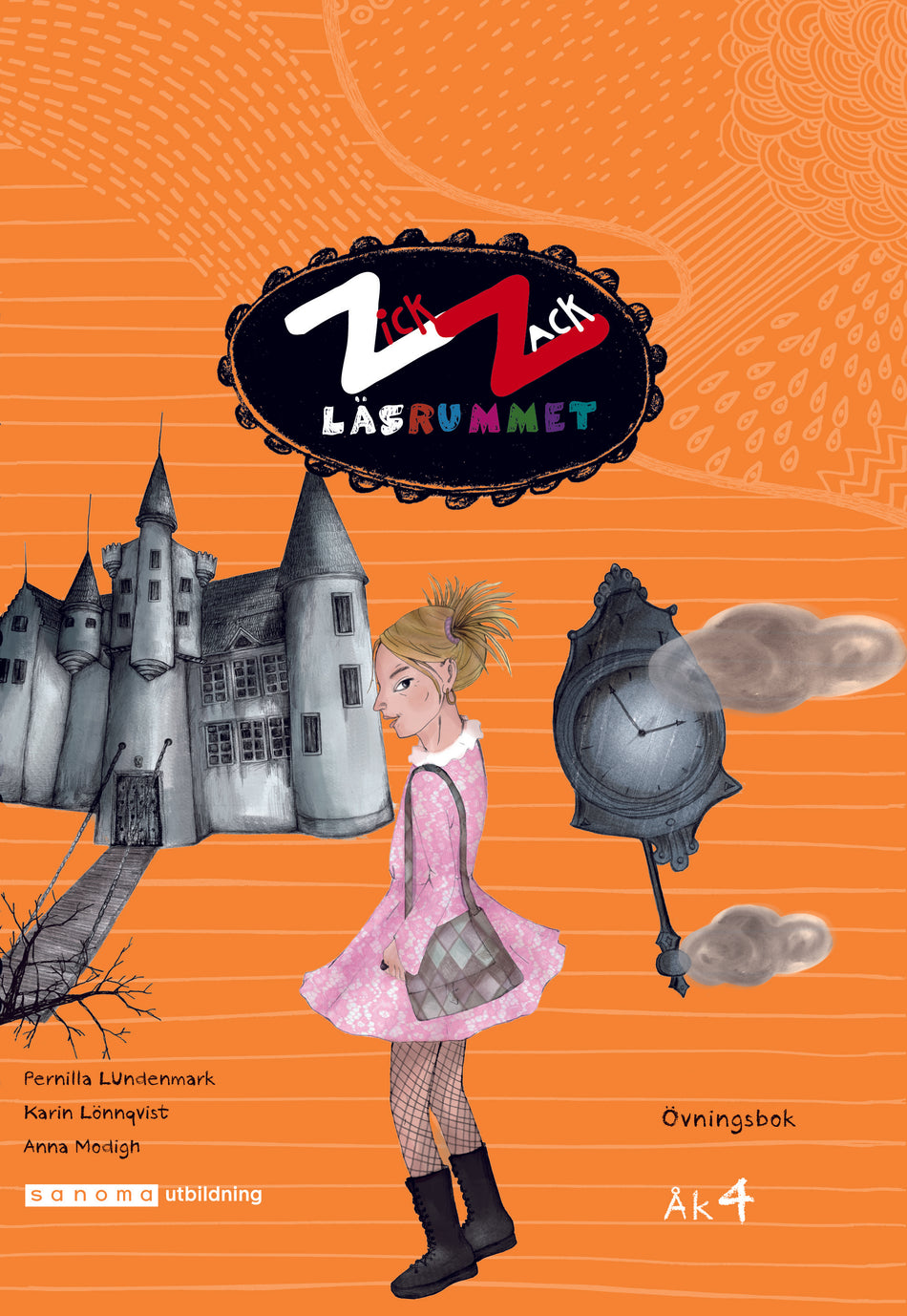 Valokuva kirjasta Pernilla Lundenmark / Anna Modigh / Karin Lönnqvist ZickZack 4 Läsrummet Övningsbok, version 2, kuuluu tuoteryhmään Ruots lapset nuoret ja sarjakuvat.