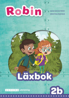 Valokuva kirjasta Anna Wickström / Kristina Åsenius Robin åk 2 Läxbok 2B, kuuluu tuoteryhmään Ruots lapset nuoret ja sarjakuvat.