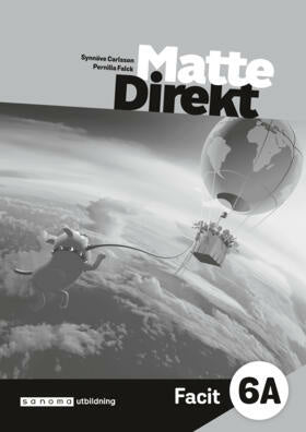 Valokuva kirjasta Synnöve Carlsson / Pernilla Falck Matte Direkt 6A Facit (5-pack), kuuluu tuoteryhmään Ruots lapset nuoret ja sarjakuvat.