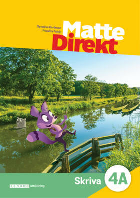 Valokuva kirjasta Synnöve Carlsson / Pernilla Falck Matte Direkt 4A Skriva, kuuluu tuoteryhmään Ruots lapset nuoret ja sarjakuvat.
