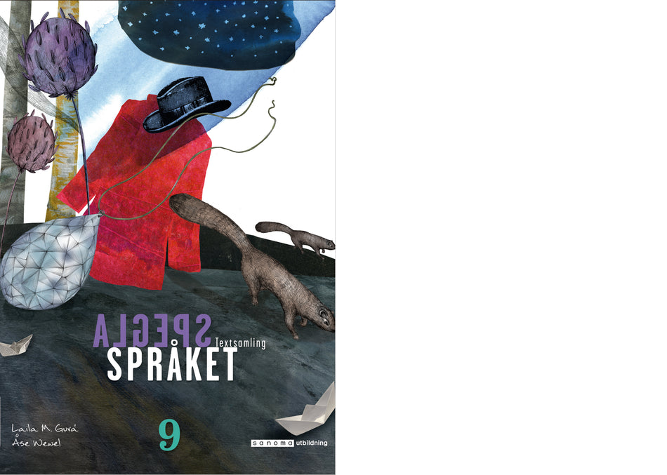 Valokuva kirjasta Laila M Guvå / Åse Wewel Spegla språket 9 Elevpaket (Grundbok + Textsamling), kuuluu tuoteryhmään Ruots lapset nuoret ja sarjakuvat.