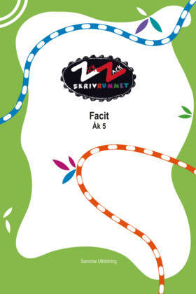 Valokuva kirjasta Karin Fällman-Bajagic / Susan Nieland / Christina Hansson ZickZack 5 Skrivrummet, Facit, version 2, kuuluu tuoteryhmään Ruots lapset nuoret ja sarjakuvat.