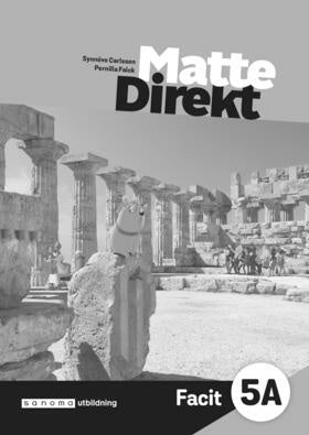 Valokuva kirjasta Synnöve Carlsson / Pernilla Falck Matte Direkt 5A Facit (5-pack), kuuluu tuoteryhmään Ruots lapset nuoret ja sarjakuvat.