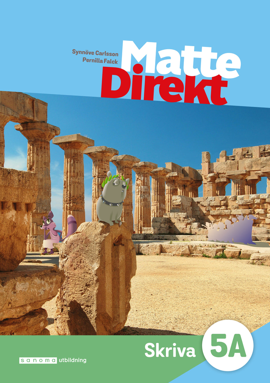 Valokuva kirjasta Synnöve Carlsson / Pernilla Falck Matte Direkt 5A Skriva, kuuluu tuoteryhmään Ruots lapset nuoret ja sarjakuvat.