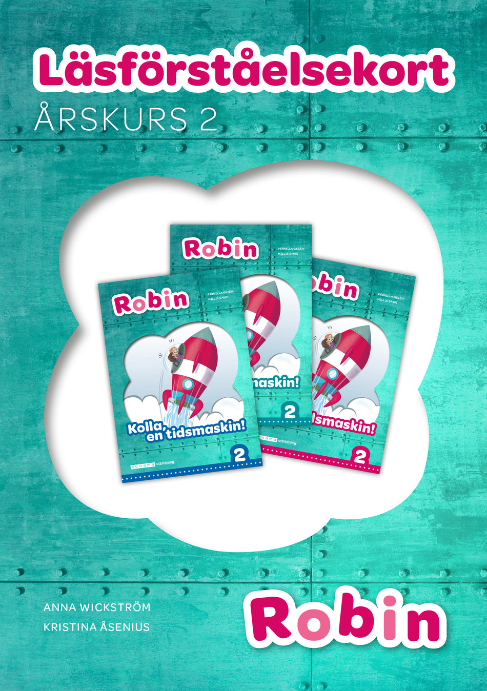 Valokuva kirjasta Anna Wickström / Kristina Åsenius Robin åk 2 Läsförståelsekort, kuuluu tuoteryhmään Ruots lapset nuoret ja sarjakuvat.