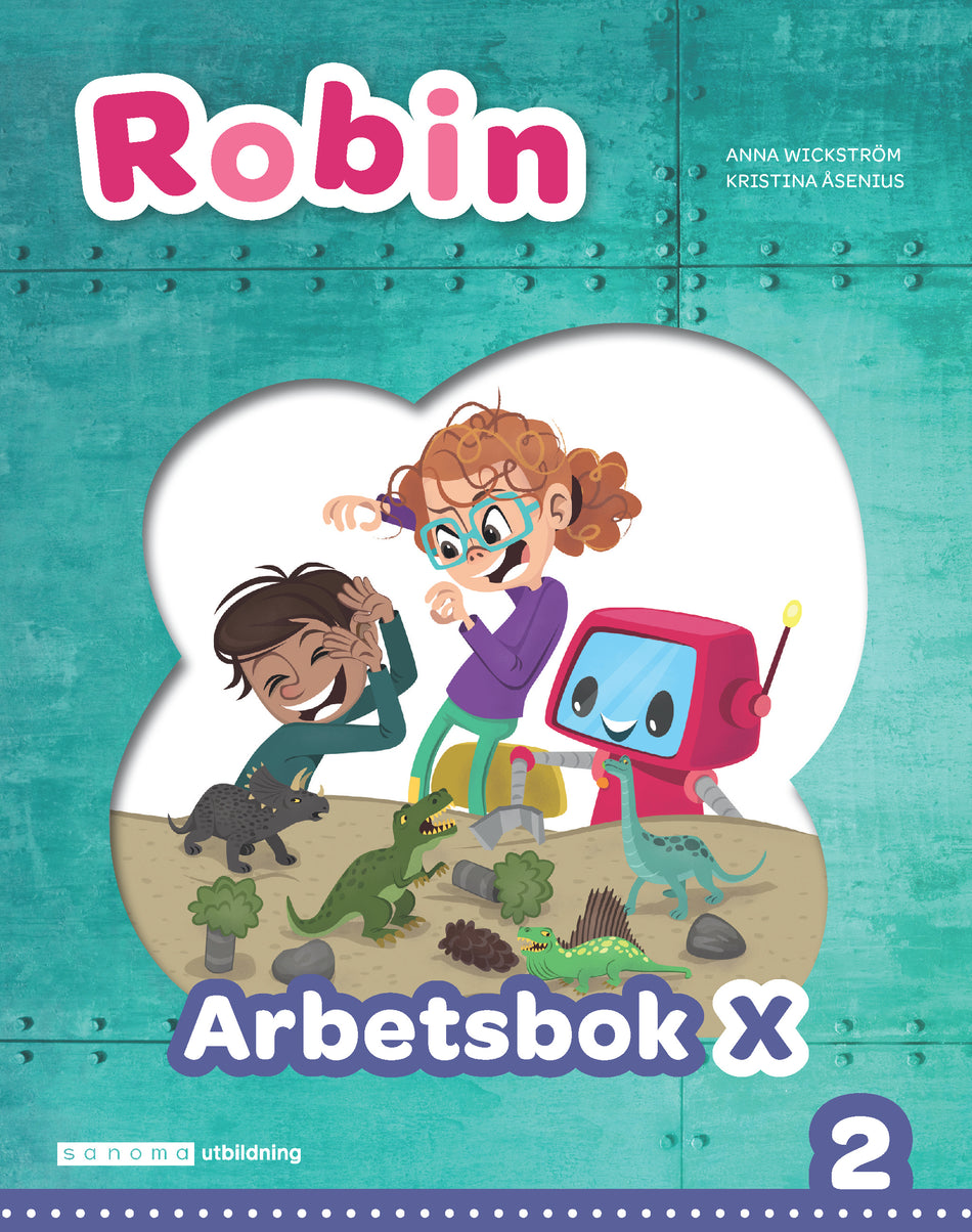 Valokuva kirjasta Anna Wickström / Kristina Åsenius Robin åk 2 Arbetsbok X (Extra stödjande), kuuluu tuoteryhmään Ruots muu tieto.