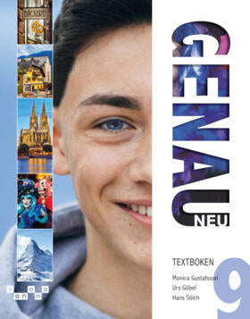 Valokuva kirjasta Hans Sölch / Monica Gustafsson / Urs Göbel Genau Neu 9 Textboken, kuuluu tuoteryhmään Ruots lapset nuoret ja sarjakuvat.