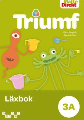 Valokuva kirjasta Karin Bergwik / Pernilla Falck Matte Direkt Triumf 3A Läxbok, kuuluu tuoteryhmään Ruots lapset nuoret ja sarjakuvat.