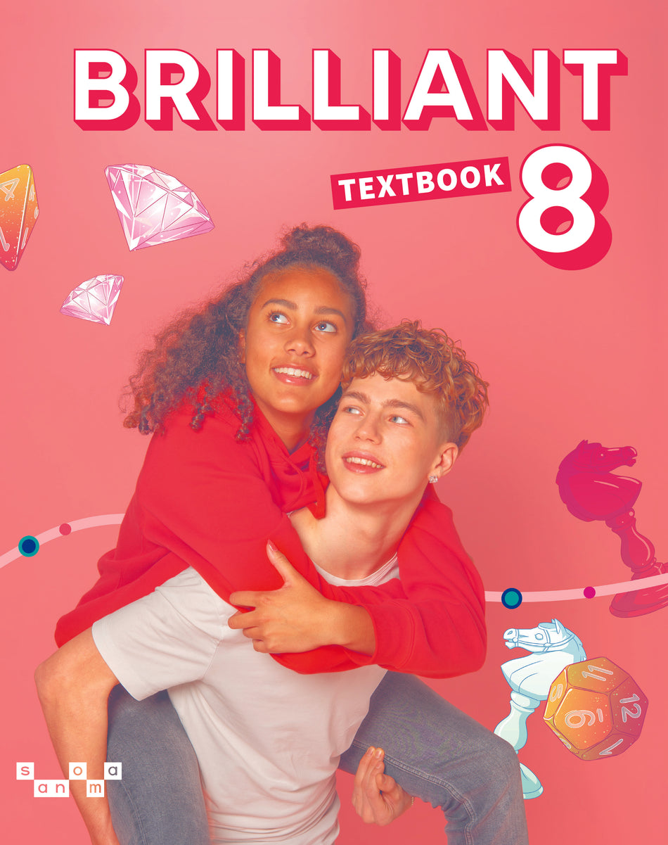 Valokuva kirjasta Louisa Daffue-Karsten / Pauliina Kanervo / Joonas Kauppinen / Saila Ketonen / Mikko Laitinen Brilliant English 8 Textbook, kuuluu tuoteryhmään Ruots lapset nuoret ja sarjakuvat.