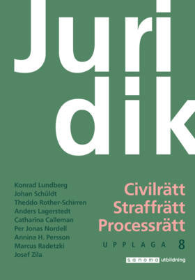 Valokuva kirjasta Konrad Lundberg / Johan Schüldt / Theddo Rother-Schirren / Anders Lagerstedt / Catharina Calleman / Per Jonas Nordell / Annina Persson H / Marcus Radetzki / Josef Zila Juridik - Civilrätt, straffrätt, processrätt, upplaga 8, kuuluu tuoteryhmään Ruots muu tieto.