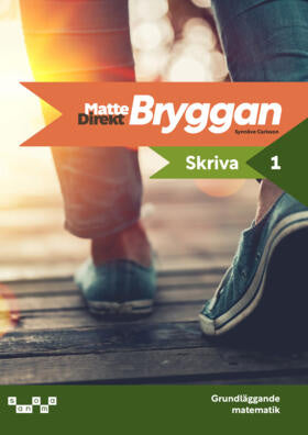 Valokuva kirjasta Synnöve Carlsson Bryggan Skriva 1, kuuluu tuoteryhmään Ruots lapset nuoret ja sarjakuvat.