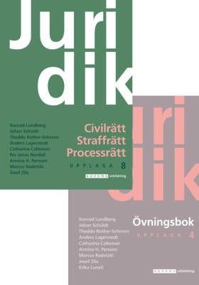 Valokuva kirjasta Karin Lundberg / Johan Schüldt / Theddo Rother-Schirren / Anders Lagerstedt / Catharina Calleman / Per Jonas Nordell / Annina Persson H / Marcus Radetzki / Josef Zila Juridik (Paket) upplaga 8, kuuluu tuoteryhmään Ruots muu tieto.