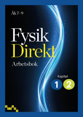 Valokuva kirjasta Conny Welén Fysik Direkt Arbetsbok, kapitel 1-2 (5-pack), kuuluu tuoteryhmään Ruots muu tieto.