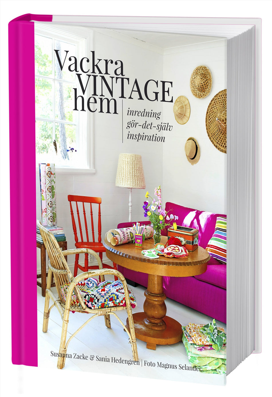 Valokuva kirjasta Susanna Zacke / Sania Hedengren Vackra vintagehem, kuuluu tuoteryhmään Ruots harrasteet taide.